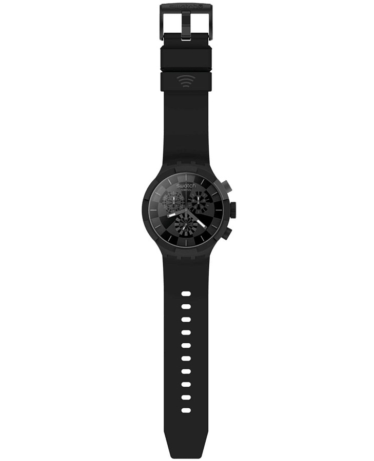 Часы Swatch Big Bold Chrono Pay! SB02B103-5300 — мужские, силикон
