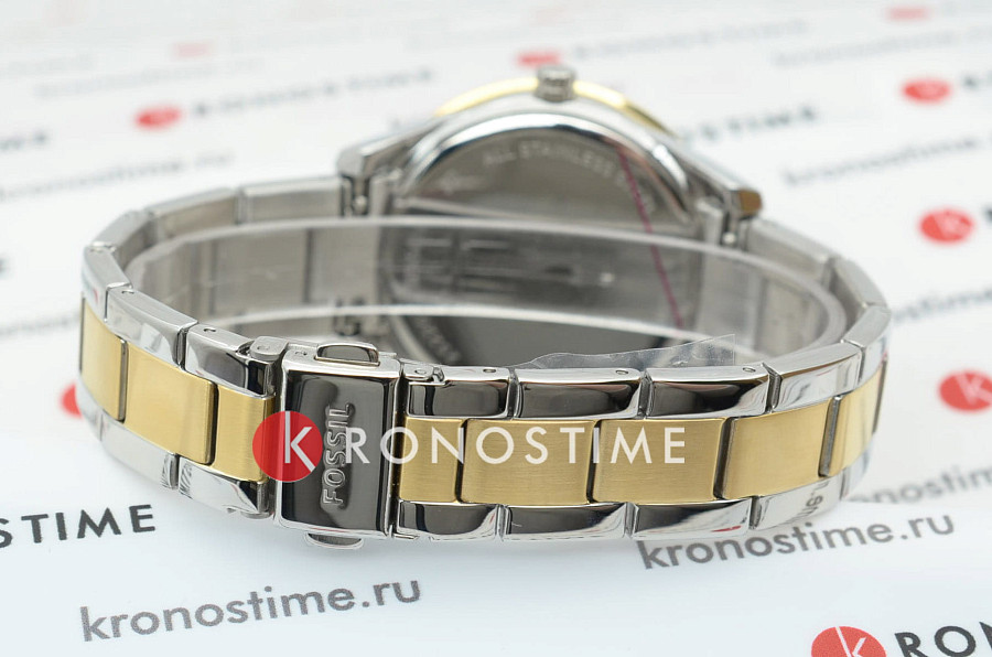 Часы Fossil Stella ES5107 — белый, металл сталь