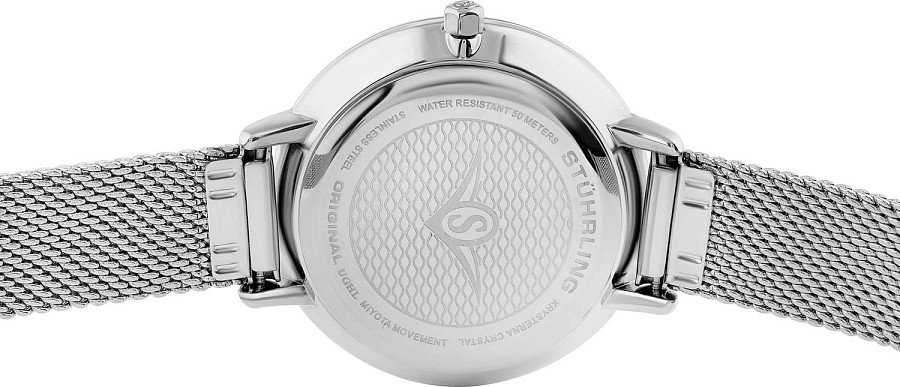 Часы Stuhrling Symphony 3946.1 — кварцевые, сталь металл