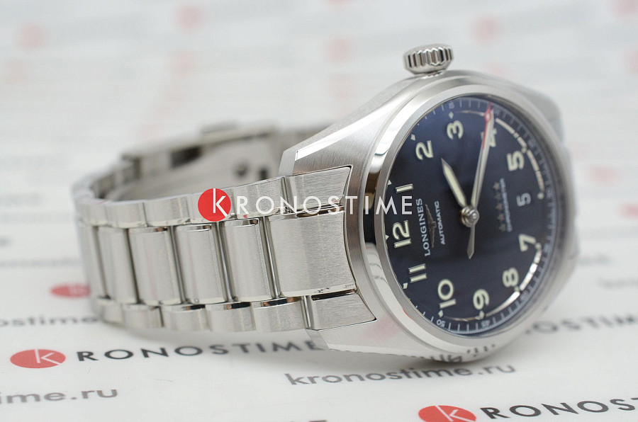 Часы Longines Spirit L3.410.4.53.6 — Швейцария, механические