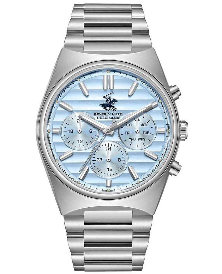 Часы Beverly Hills Polo Club BP3744X.300 — мужские, голубой