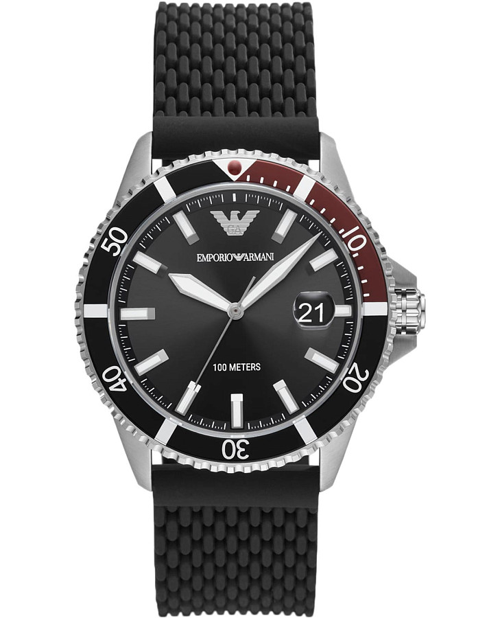 Часы Emporio Armani Diver AR11341 — мужские, черный