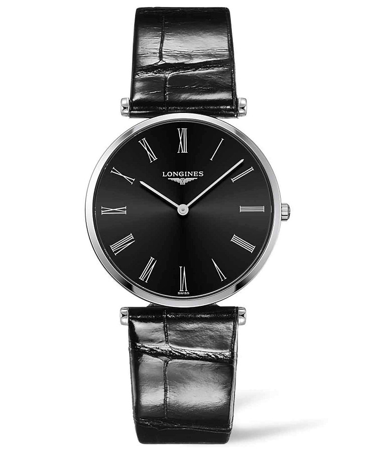 Часы Longines La Grande Classique L4.755.4.51.2 — женские, черный