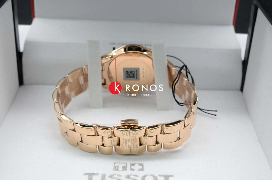 Часы Tissot T-Wave T112.210.33.113.00 — женские, сталь c pvd покрытием