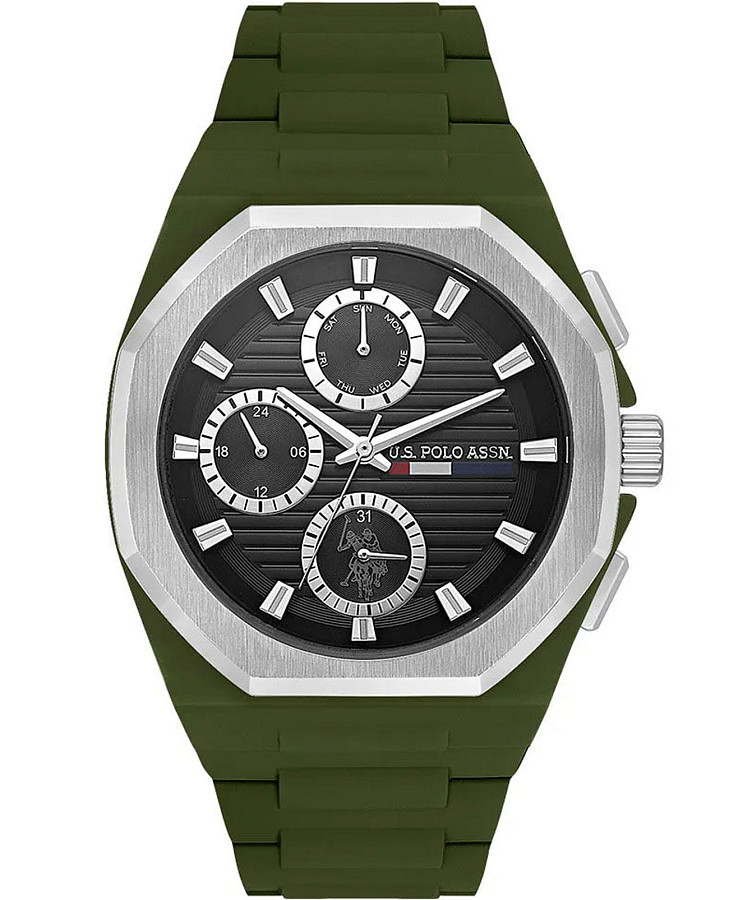 Часы U.S. Polo Assn. Crossing USPA1103-03 — мужские, черный