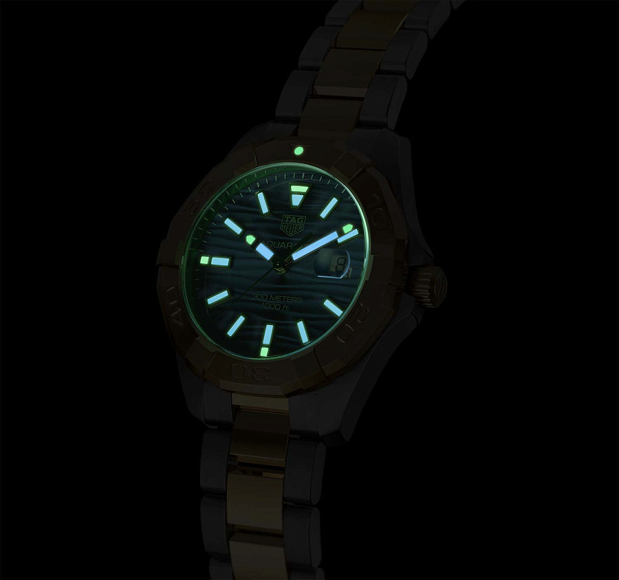Часы TAG Heuer Aquaracer WBD1325.BB0320 — сталь + золото, женские