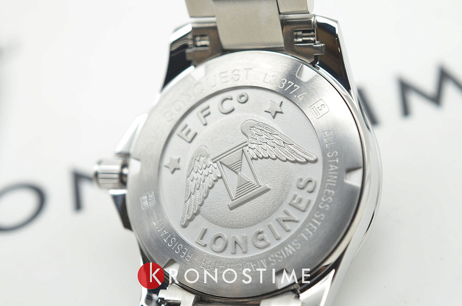 Часы Longines Conquest L3.377.4.57.6 — женские, нержавеющая сталь