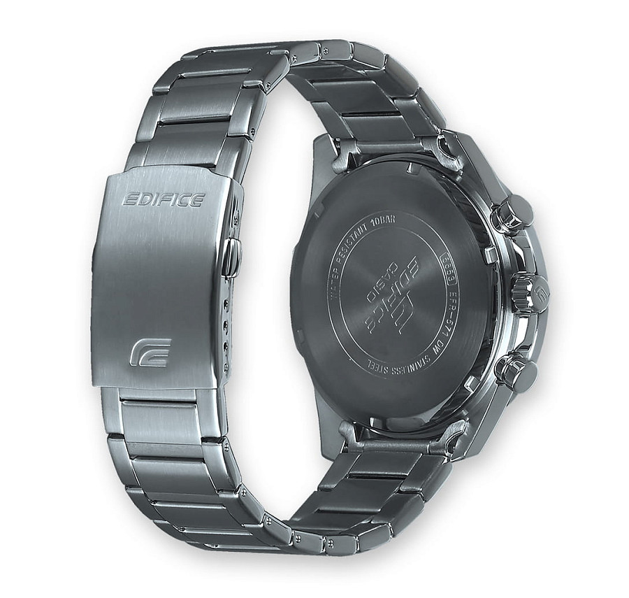 Часы Casio Edifice EFR-571D-1AVUDF (EFR-571D-1A) — металл сталь, Япония