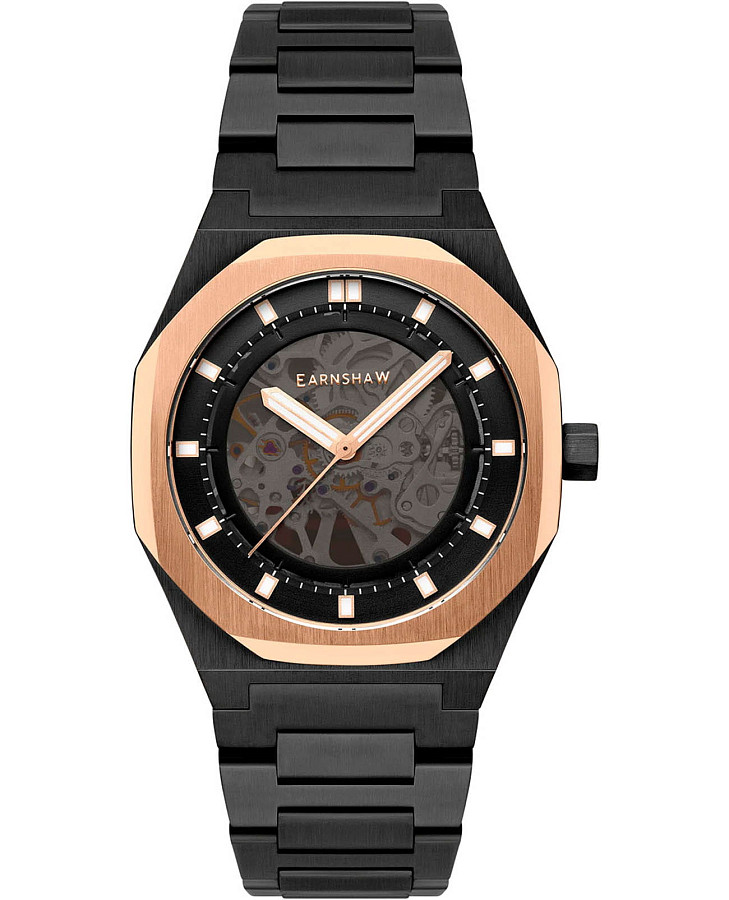 Часы Earnshaw Drake ES-8142-77 — мужские, черный