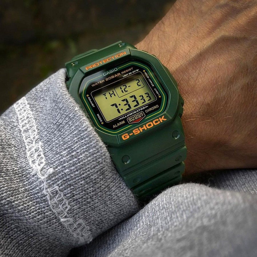 Часы Casio G-Shock DW-5600RB-3 — артикул DW-5600RB-3ER, мужские