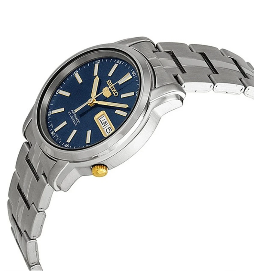 Часы Seiko 5 Regular SNKL79K1 — мужские, серебристый