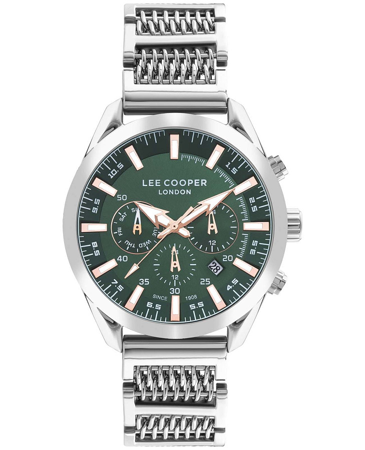 Часы Lee Cooper LC07556.370 — мужские, зеленый
