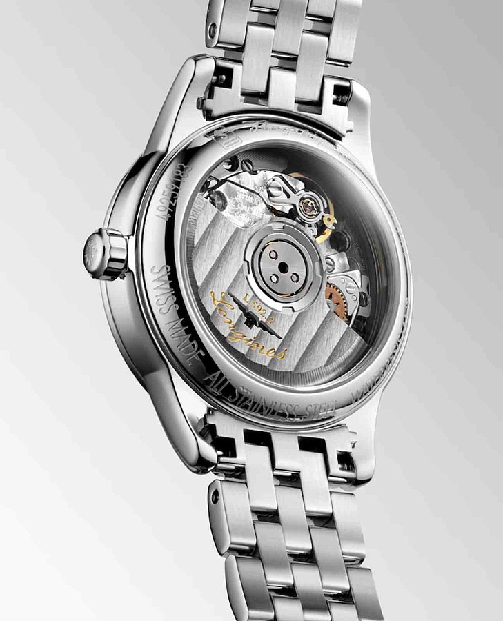 Часы Longines Flagship L4.274.4.87.6 — механические, металл сталь