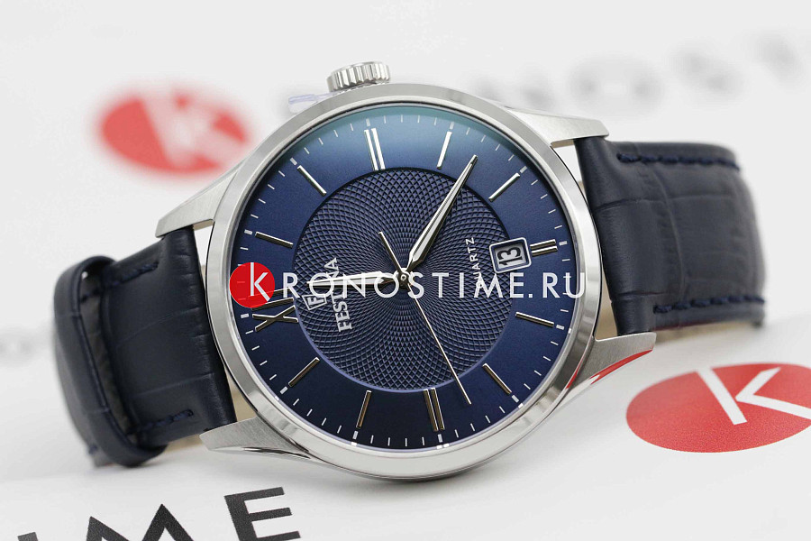 Часы Festina Classics F20426/2 — кварцевые, металл сталь