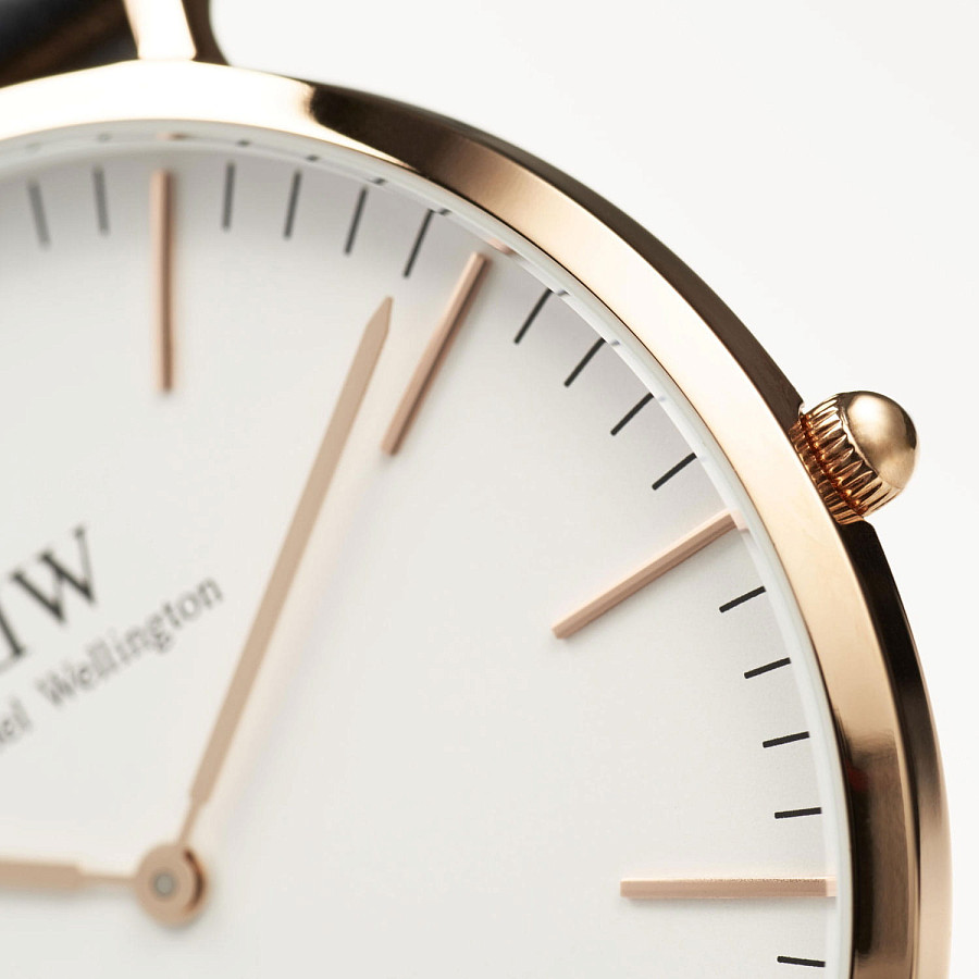 Часы Daniel Wellington Classic Bristol DW00100009 — сталь металл, Швеция
