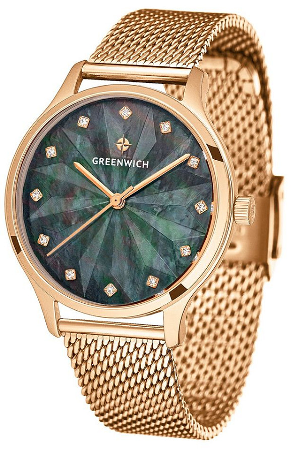 Часы Greenwich GW 341.49.51 — кварцевые, сталь