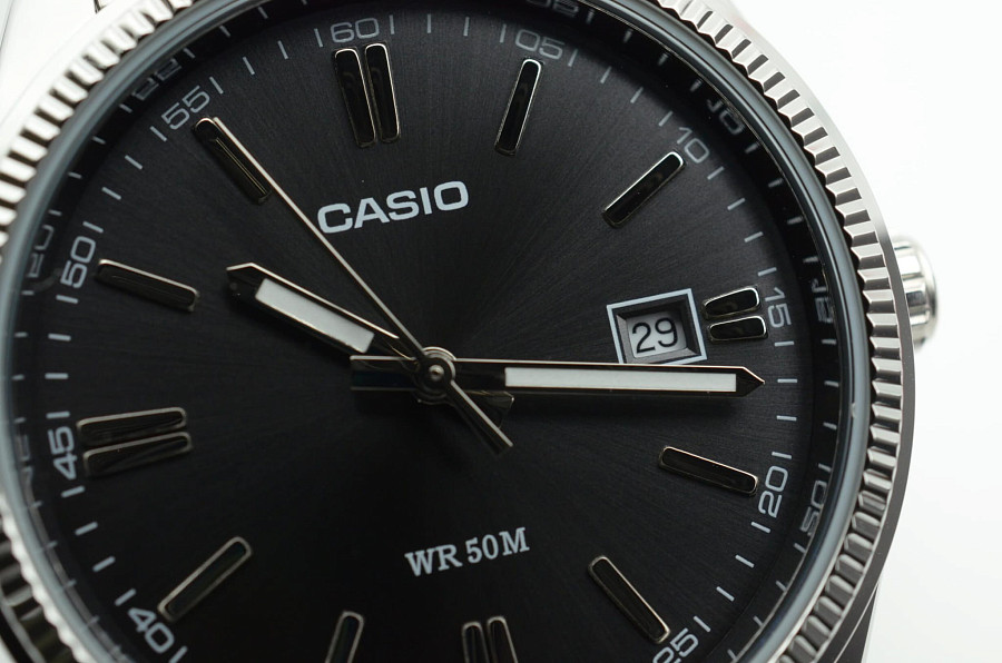Часы Casio Collection MTP-1302PD-1A1 — мужские, нержавеющая сталь