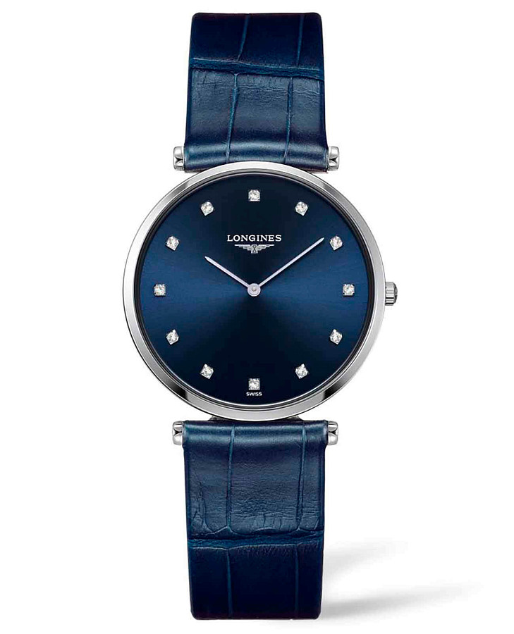 Часы Longines La Grande Classique L4.709.4.97.2 — женские, синий