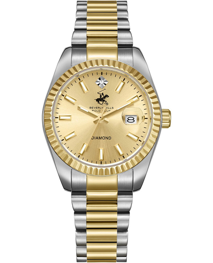 Часы Beverly Hills Polo Club BP3650X.210 — женские, золотистый
