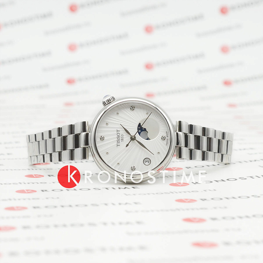 Часы Tissot Desir T152.223.11.036.00 — кварцевые, металл сталь