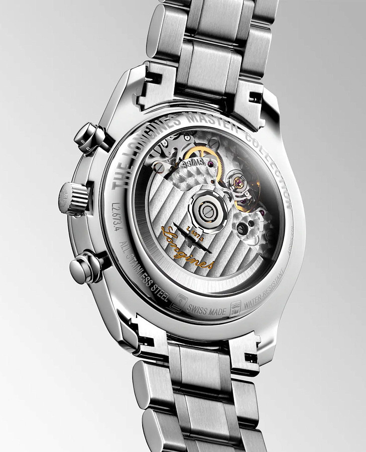 Часы Longines Master Collection L2.673.4.71.6 — механические, сталь металл