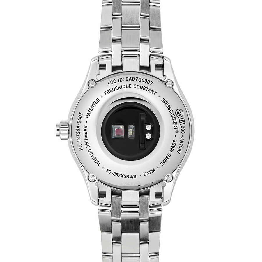 Часы Frederique Constant Vitality FC-287CS5B6B — сталь металл, Швейцария