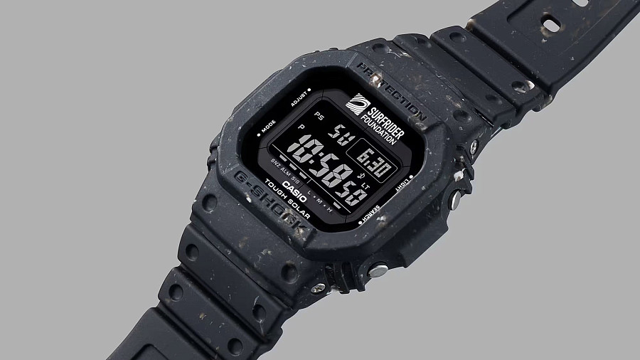 Часы Casio G-Shock G-5600SRF-1DR (G-5600SRF-1) — электронные, пластик