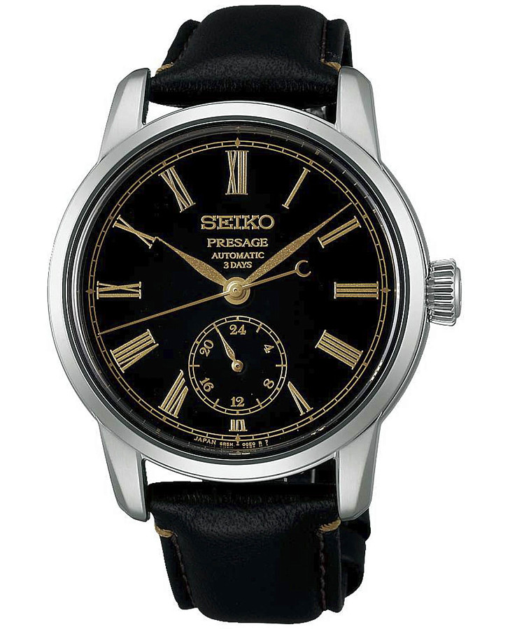 Часы Seiko Presage SPB499J1 — мужские, черный