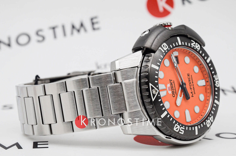 Часы Orient M-Force RA-AC0L08Y (RN-AC0L08Y) — металл сталь, Япония