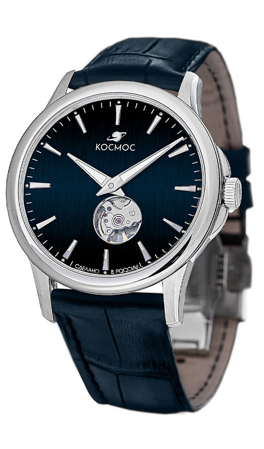 Часы Космос Телескоп K 304.16.36 — механические, металл сталь