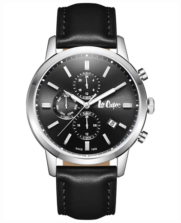 Часы Lee Cooper LC08085.351 — мужские, черный