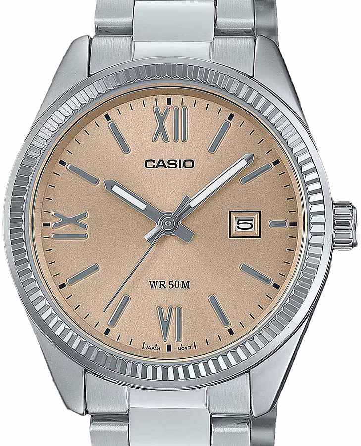 Часы Casio Collection LTP-1302DD-4A2 — кварцевые, металл сталь