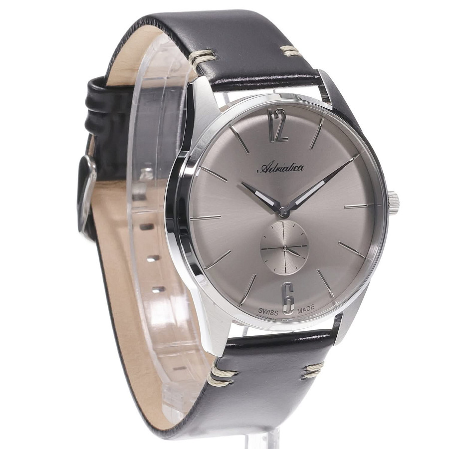 Часы Adriatica Vintage A8264.5257XLQ — кварцевые, сталь металл