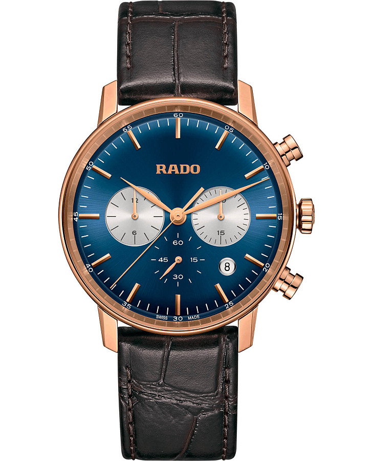 Часы Rado Coupole Classic R22911205 — мужские, синий