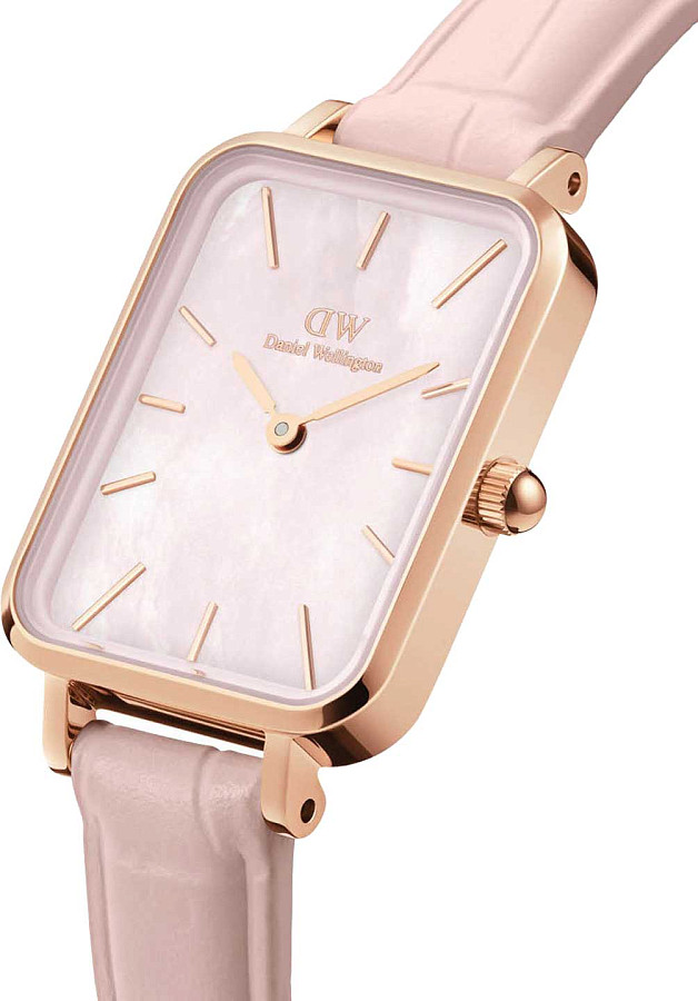Часы Daniel Wellington Quadro Pressed Sheffeld DW00100508 — кварцевые, сталь