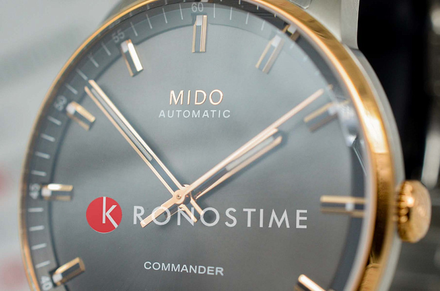 Часы Mido Commander Big Date M021.626.22.061.00 — нержавеющая сталь, мужские