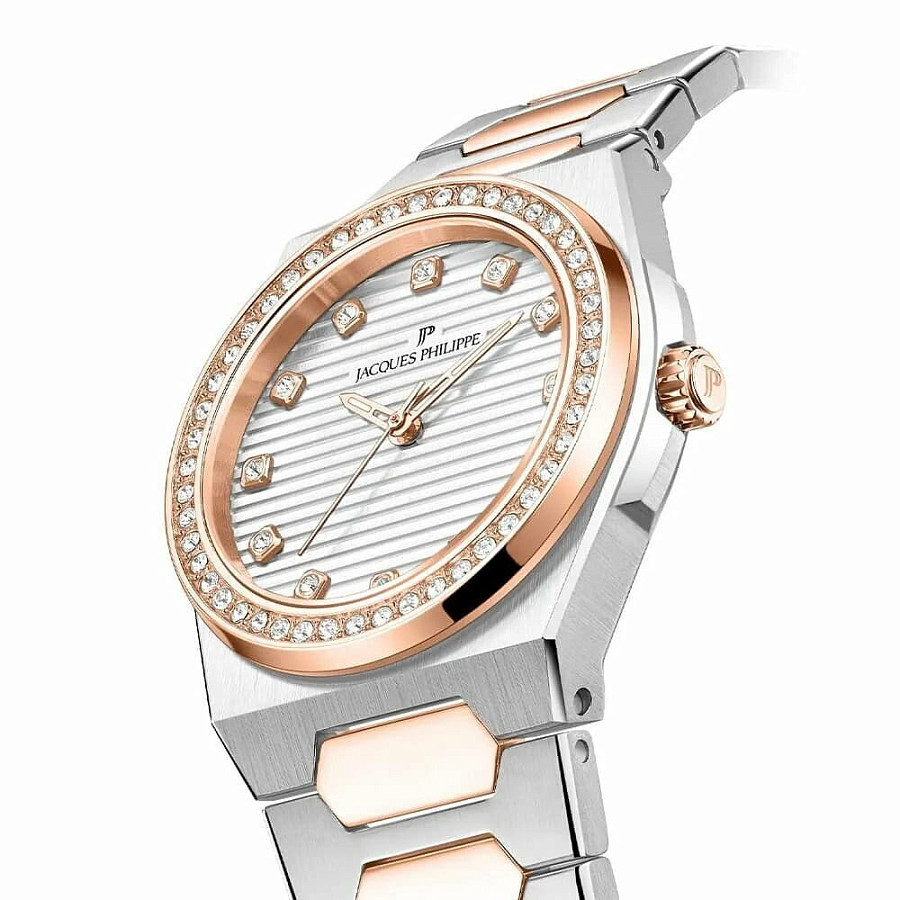 Часы Jacques Philippe Bellus JPQLS727328RG — кварцевые, сталь металл