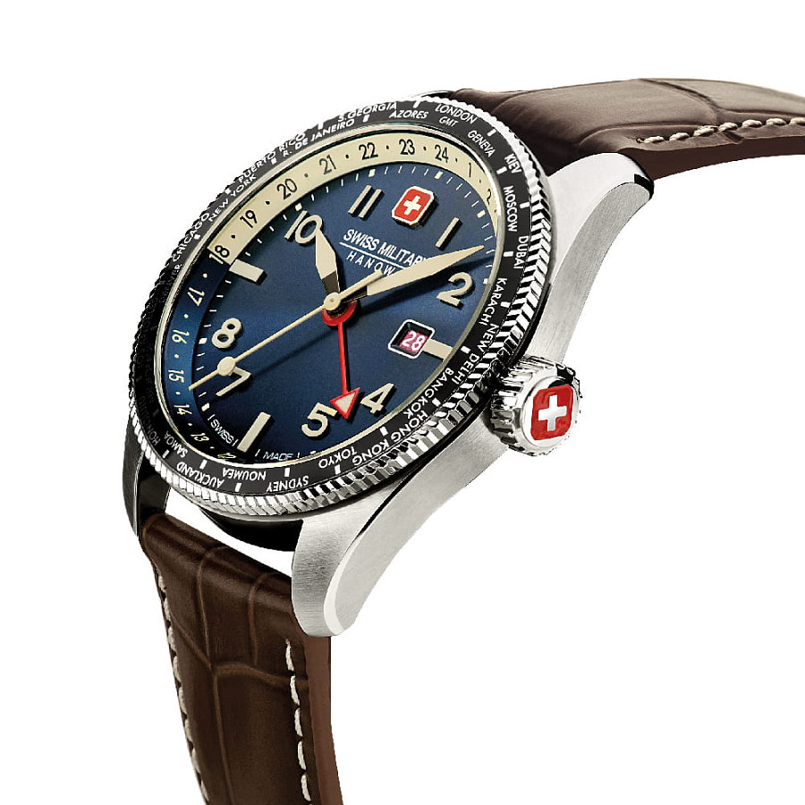 Часы Swiss Military Hanowa Hawk Eye SMWGB0000506 — кварцевые, металл сталь