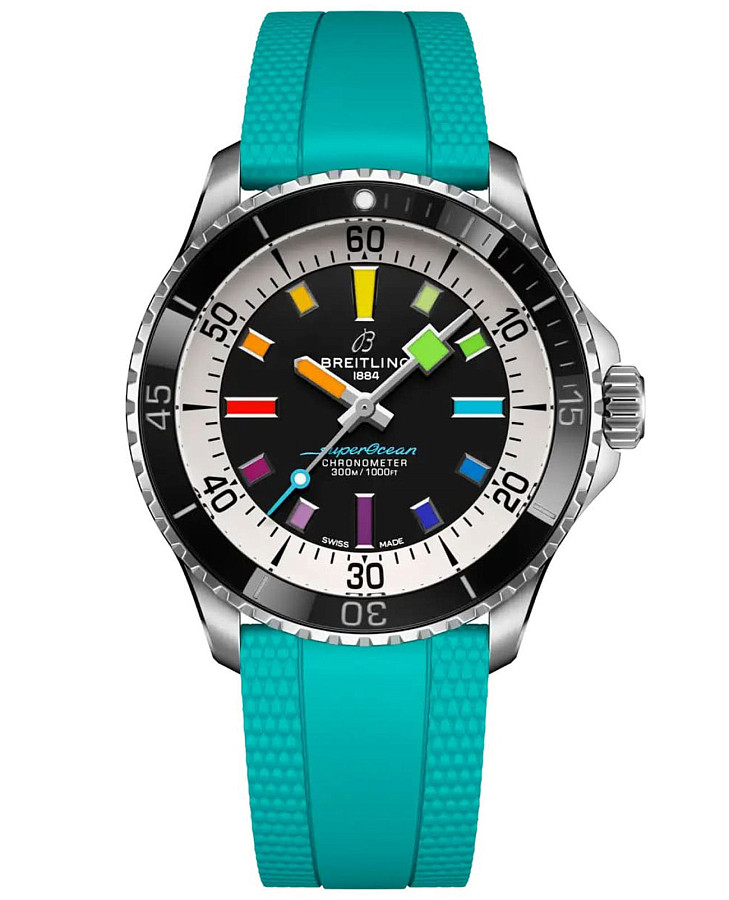 Часы Breitling Superocean Automatic 42 A17375211B2S2 — мужские, черный