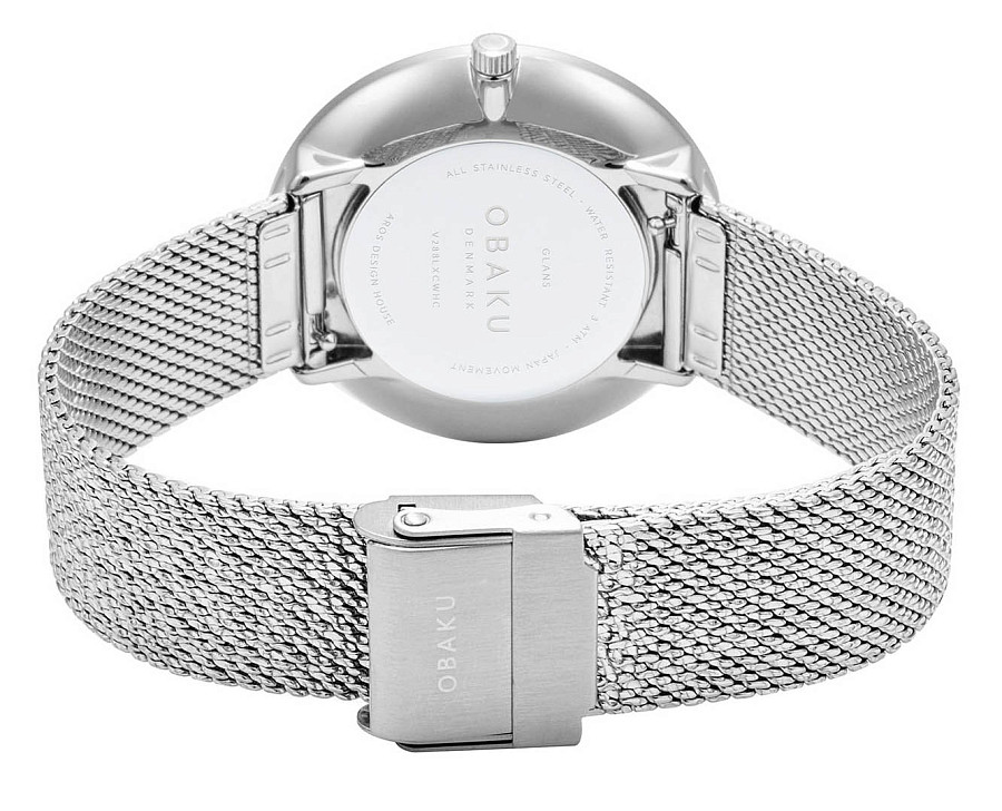 Часы Obaku Mesh V288LXCWHC — нержавеющая сталь, женские