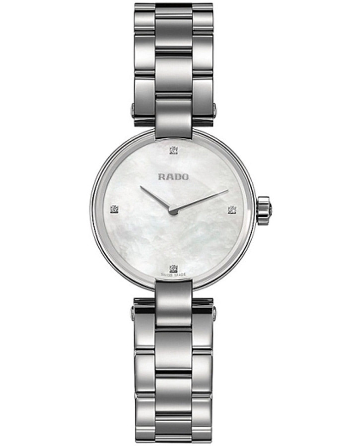 Часы Rado Coupole Classic Diamonds R22854933 — женские, перламутровый