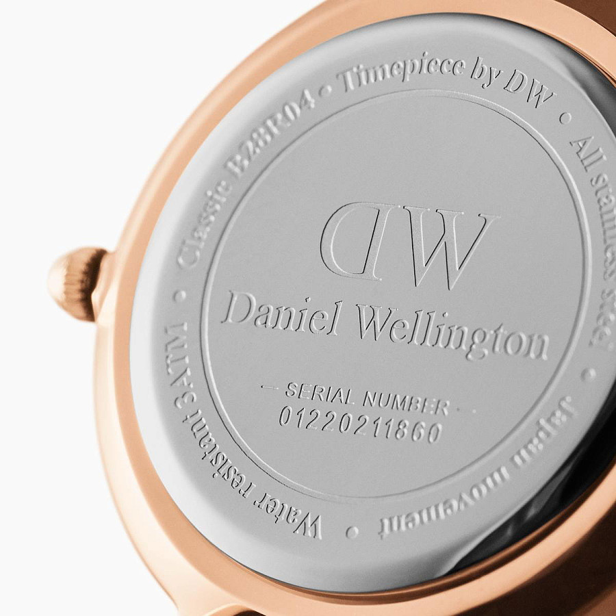 Часы Daniel Wellington Petite Melrose DW00100217 — сталь c pvd покрытием, женские