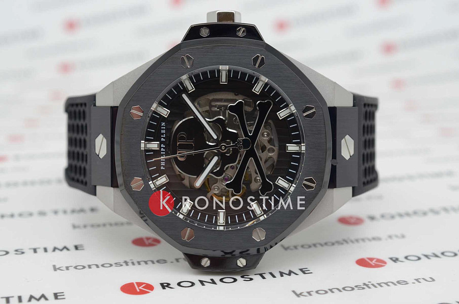Часы Philipp Plein The Skull PWPFA0824 — механические, металл сталь
