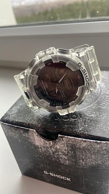 Фото покупателя: Японские наручные часы Casio G-Shock GA-700SKE-7A с хронографом