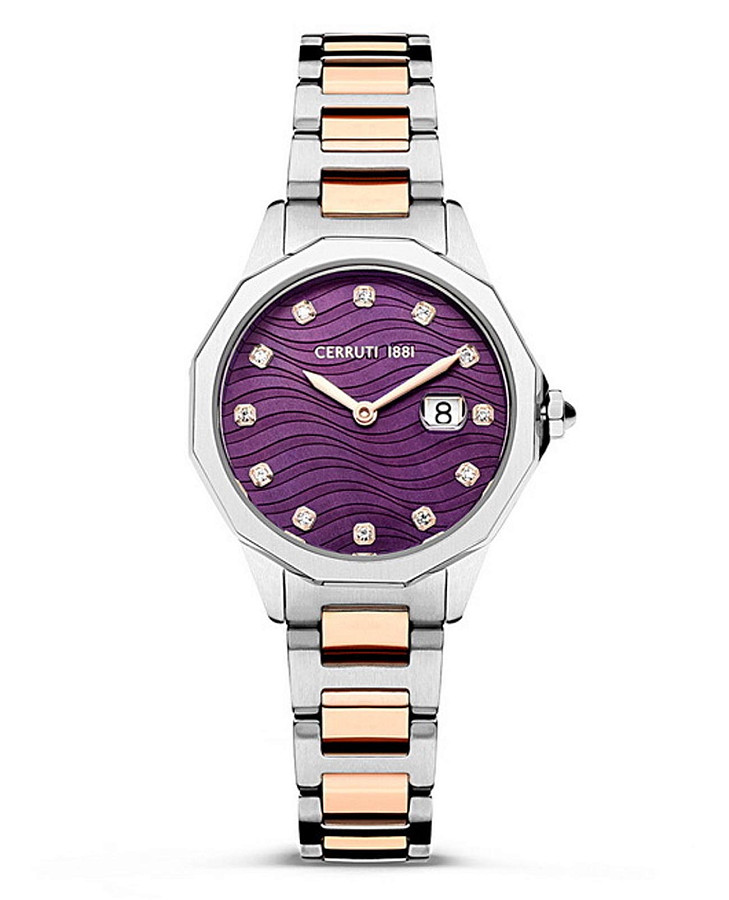 Часы Cerruti 1881 Jesina CIWLG2232403 — женские, фиолетовый