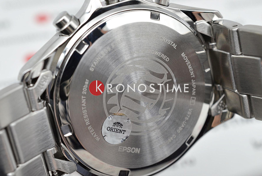 Часы Orient Chronograph RA-TX0206L (RN-TX0206L) — мужские, нержавеющая сталь