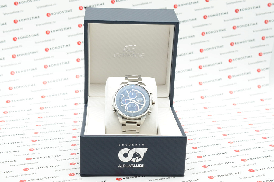 Часы Casio Edifice EFS-S590AT-1A — кварцевые, Япония, мужские