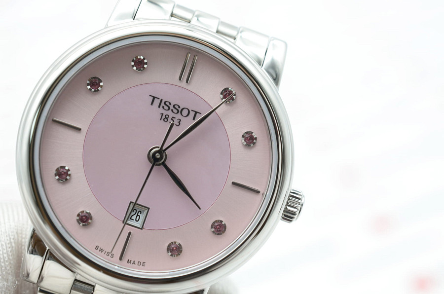 Часы Tissot Carson Premium Lady T122.210.11.159.00 — женские, сталь c pvd покрытием