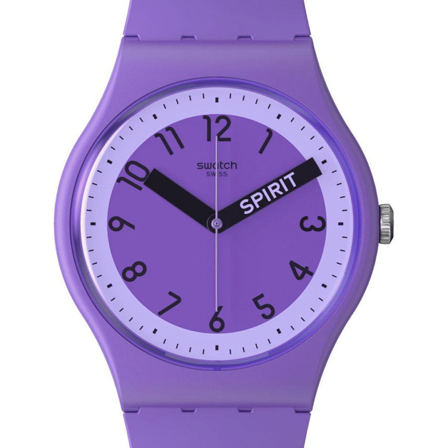 Часы Swatch New Gent Biosourced Swatch Pay! SO29V100-5300 — кварцевые, пластик