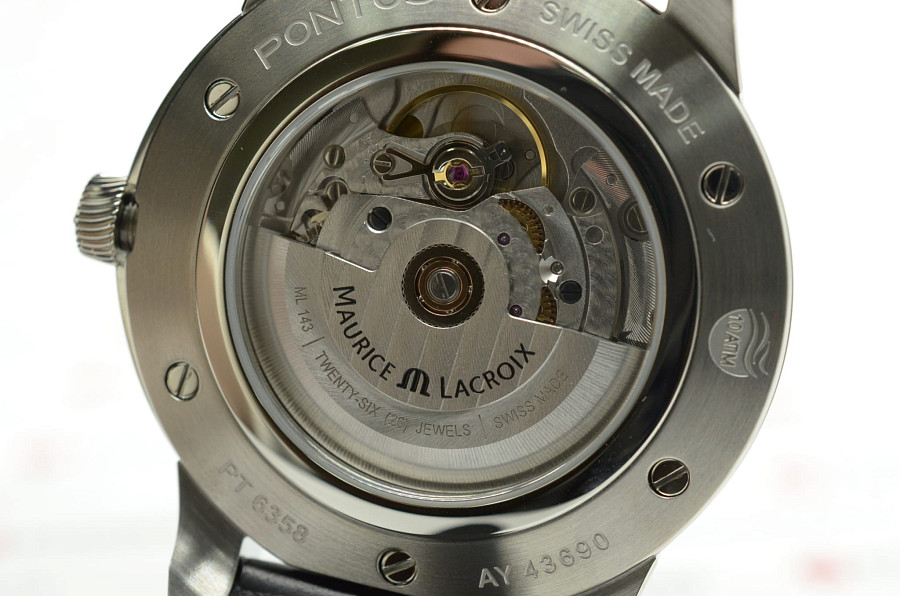 Часы Maurice Lacroix Pontos Day Date PT6358-SS001-23E-2 — артикул PT6358-SS001-23E-2